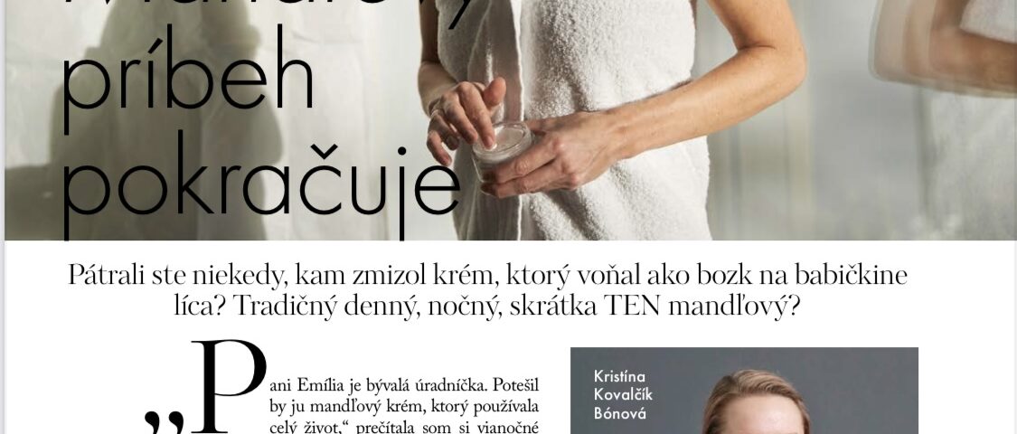 článok Mandľový príbeh Damita pokračuje