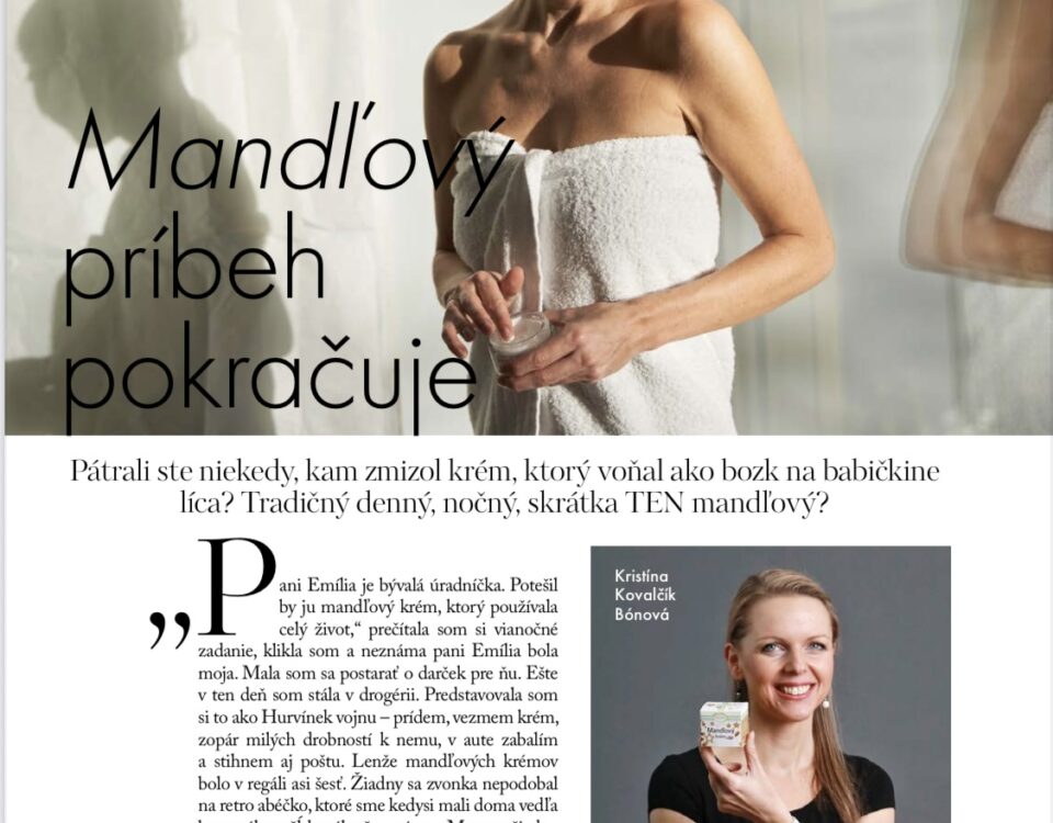 článok Mandľový príbeh Damita pokračuje